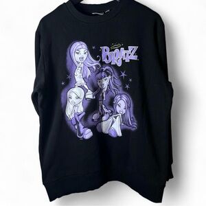 Bratz Black Sweatshirt with Purple Graphic